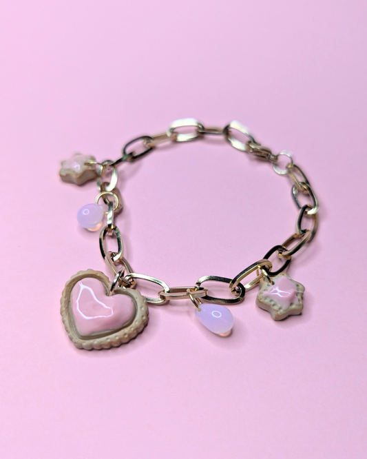 Cookies n Milk - Charm Bracelet