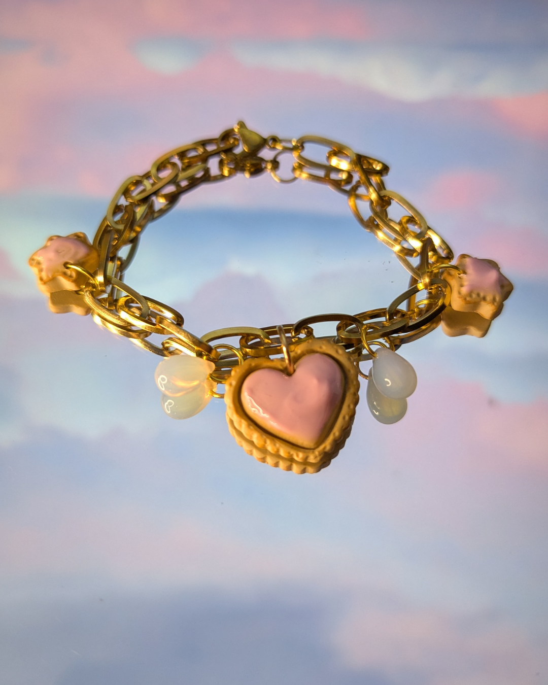 Cookies n Milk - Charm Bracelet