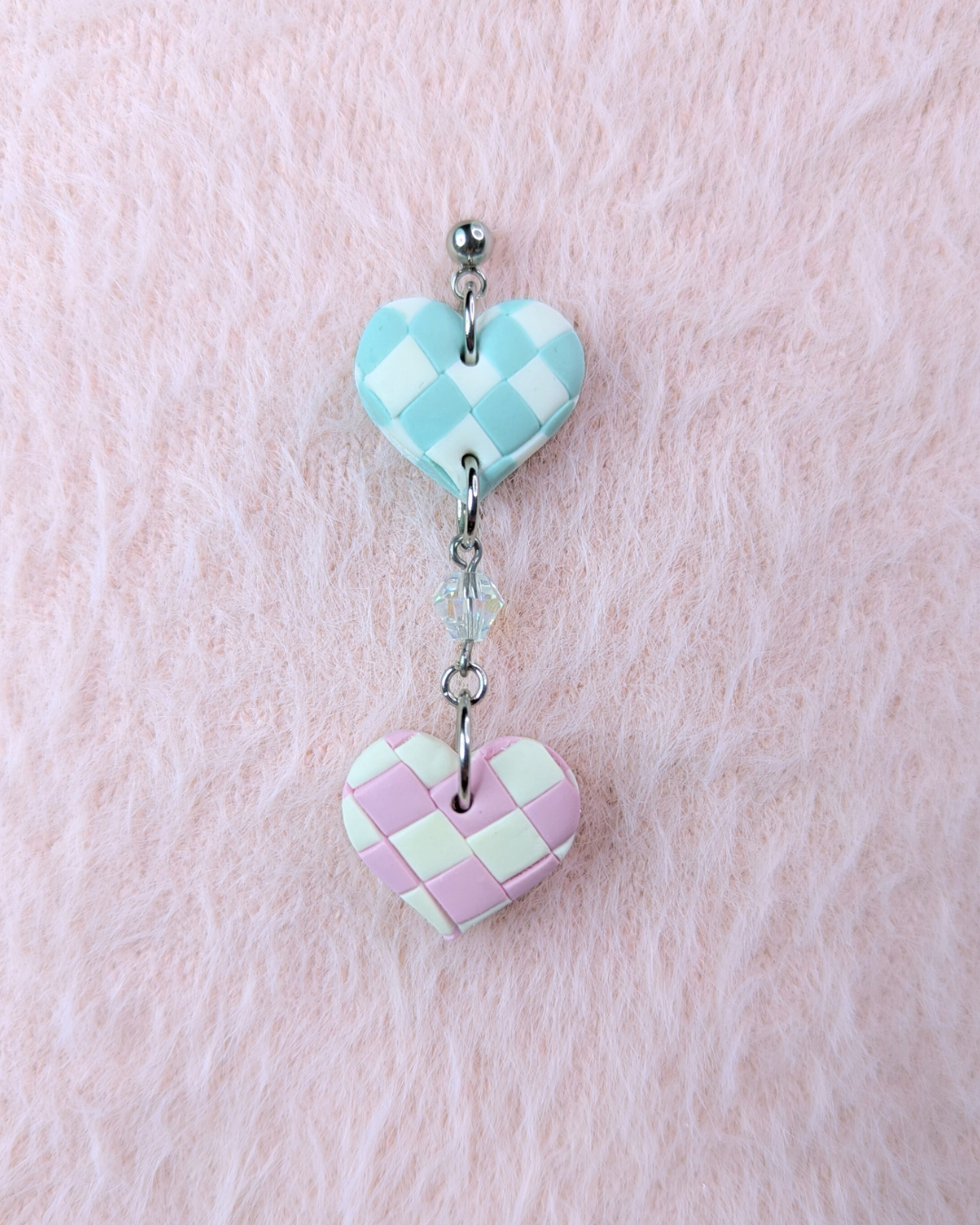 Picnic Heart Dangles